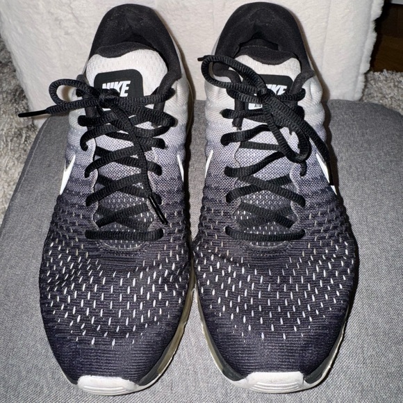 Nike Other - Nike Air Max 2017 Men’s Black and White Gradient Sneakers
